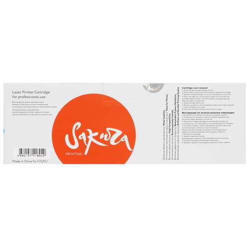 Купить Картридж лазерный Sakura T09C-ECO голубой, с чипом  9171830. Характеристики, отзывы и цены в Донецке