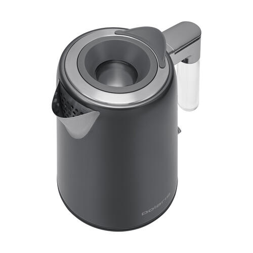 Купить Электрочайник Polaris PWK 1746CA WATERWAY PRO серый  9905392. Характеристики, отзывы и цены в Донецке