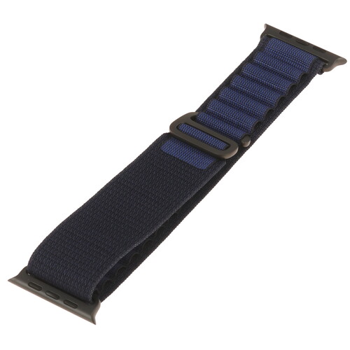 Купить Ремешок Apple для Apple Watch 44/ 45/ 46/ 49mm синий/черный  5628909. Характеристики, отзывы и цены в Донецке