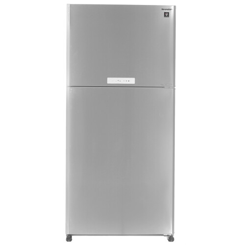 Купить Холодильник с морозильником   Sharp SJXG60PMSL серебристый  8117593. Характеристики, отзывы и цены в Донецке