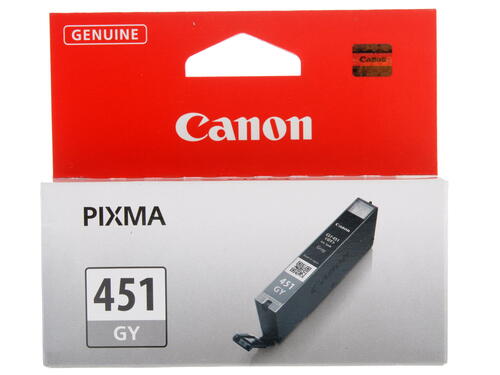 Купить Картридж Canon CLI-451GY серый  0185918. Характеристики, отзывы и цены в Донецке