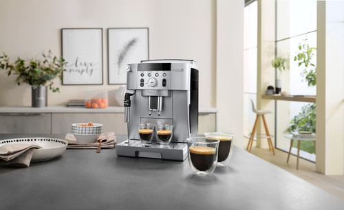 Купить Кофемашина автоматическая DeLonghi Magnifica S Smart ECAM 250.31.SB серебристый  5301782. Характеристики, отзывы и цены в Донецке