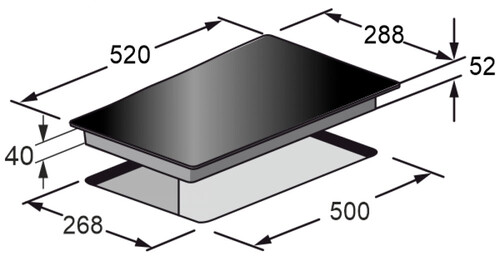 Купить Электрическая варочная поверхность Kaiser KCT 3721 F  8196023. Характеристики, отзывы и цены в Донецке