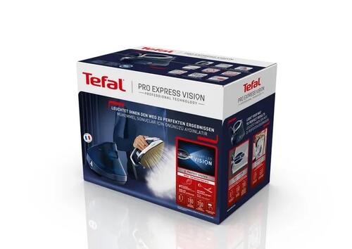 Купить Парогенератор Tefal Pro Express Vision GV9812E0 синий  5404213. Характеристики, отзывы и цены в Донецке