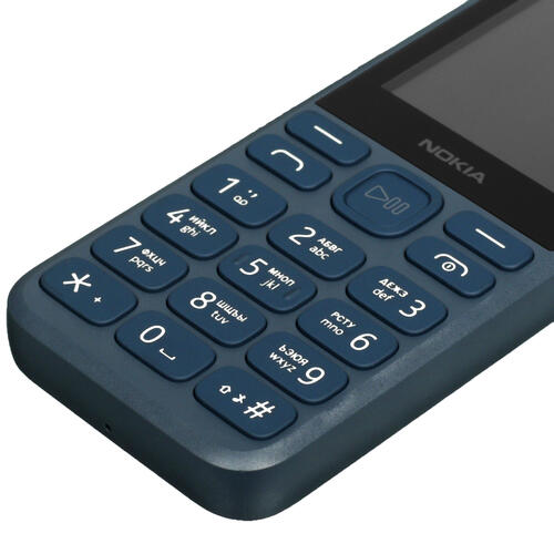 Купить Сотовый телефон Nokia 130 (2023) синий  5440054. Характеристики, отзывы и цены в Донецке