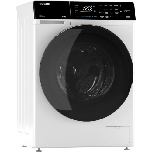 Купить Стиральная машина HIBERG i-DDQ9-612 W белый  9917955. Характеристики, отзывы и цены в Донецке