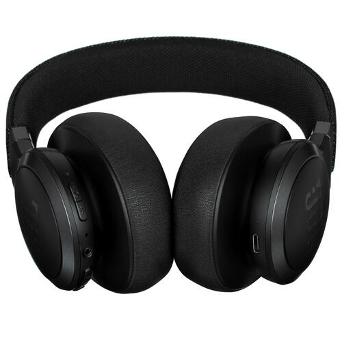 Купить Беспроводные/проводные наушники JBL LIVE 660NC черный  5071128. Характеристики, отзывы и цены в Донецке