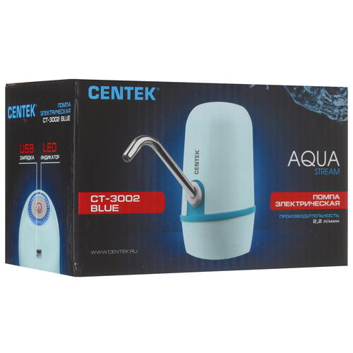 Купить Помпа для воды Centek CT-3002  4700117. Характеристики, отзывы и цены в Донецке