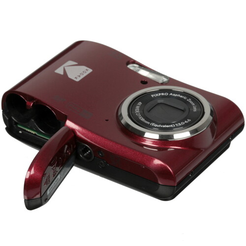 Купить Компактный фотоаппарат Kodak FZ45 красный  5468006. Характеристики, отзывы и цены в Донецке