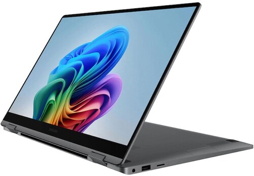 Купить 15.6" Ноутбук Samsung Galaxy Book5 360 NP750QHA серый  5641706. Характеристики, отзывы и цены в Донецке