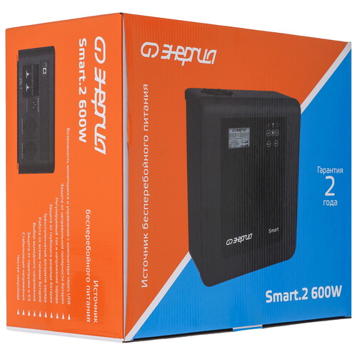 Купить ИБП Энергия Smart.2 600W  9190601. Характеристики, отзывы и цены в Донецке