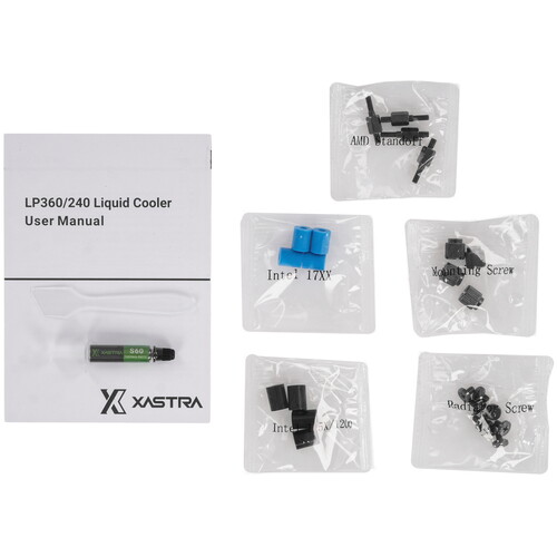 Купить Система охлаждения XASTRA LP240 ARGB черная  5615681. Характеристики, отзывы и цены в Донецке