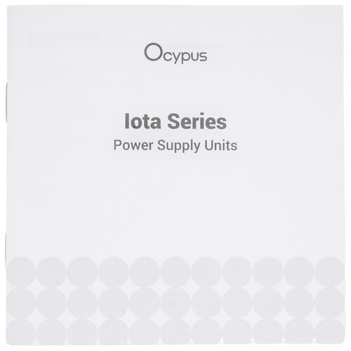 Купить Блок питания Ocypus Iota P1000  5617690. Характеристики, отзывы и цены в Донецке
