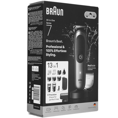 Купить Триммер Braun AIO7560 серый/черный  9288668. Характеристики, отзывы и цены в Донецке