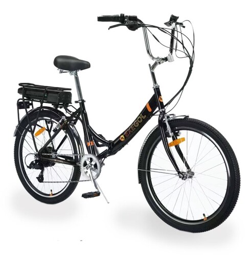 Купить Электровелосипед EXEGOL City 24 черный  5619463. Характеристики, отзывы и цены в Донецке