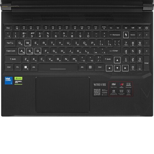 Купить 16" Ноутбук Acer Nitro V 16S ANV16S-71-78HR черный  5634293. Характеристики, отзывы и цены в Донецке