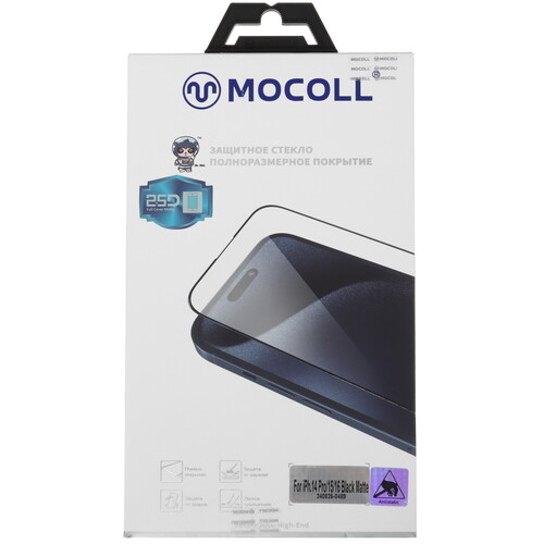 Купить Защитное стекло MOCOLL для экрана Apple iPhone 16  5493004. Характеристики, отзывы и цены в Донецке