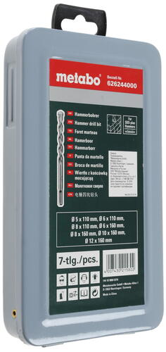 Купить Набор буров Metabo 626244000  1099169. Характеристики, отзывы и цены в Донецке