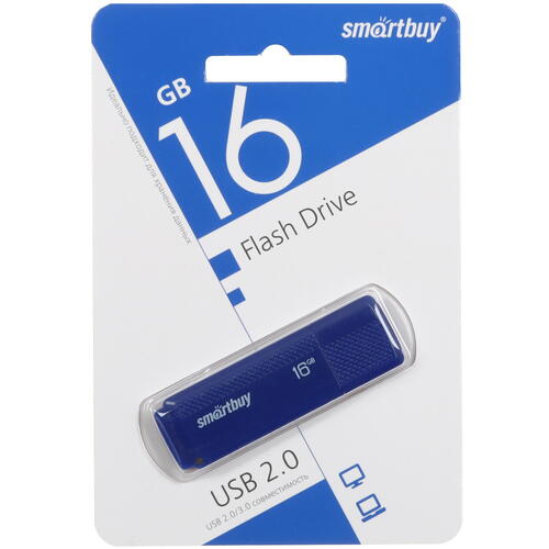 Купить Память USB Flash 16 ГБ Smartbuy Dock [SB16GBDK-B]  9959908. Характеристики, отзывы и цены в Донецке