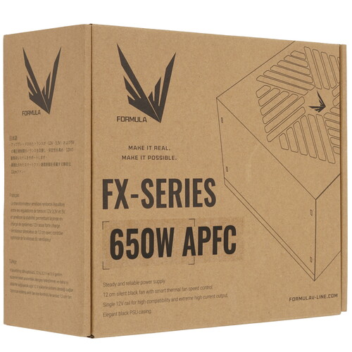 Купить Блок питания Formula V Line FX-650  5611158. Характеристики, отзывы и цены в Донецке