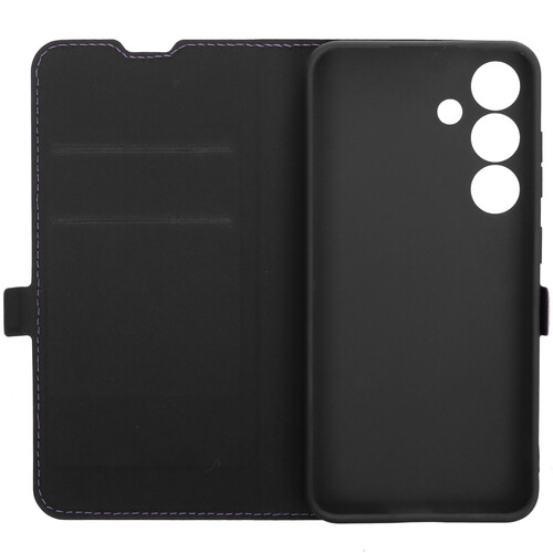 Купить Чехол-книжка  BoraSCO Book Case для Samsung Galaxy S25 фиолетовый  5605520. Характеристики, отзывы и цены в Донецке
