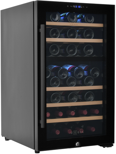 Купить Винный шкаф ZUGEL ZCWF521DB черный  9238030. Характеристики, отзывы и цены в Донецке