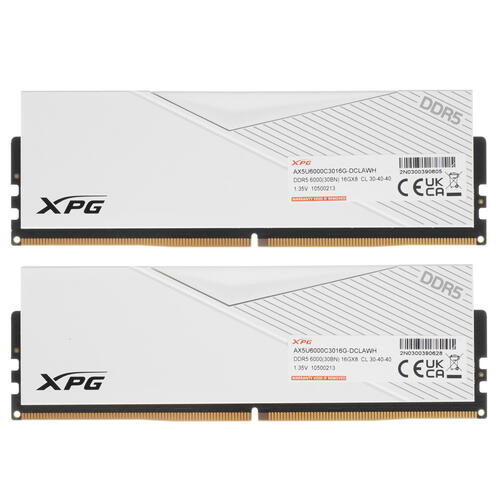Купить Оперативная память ADATA XPG Lancer [AX5U6000C3016G-DCLAWH] 32 ГБ  5096541. Характеристики, отзывы и цены в Донецке