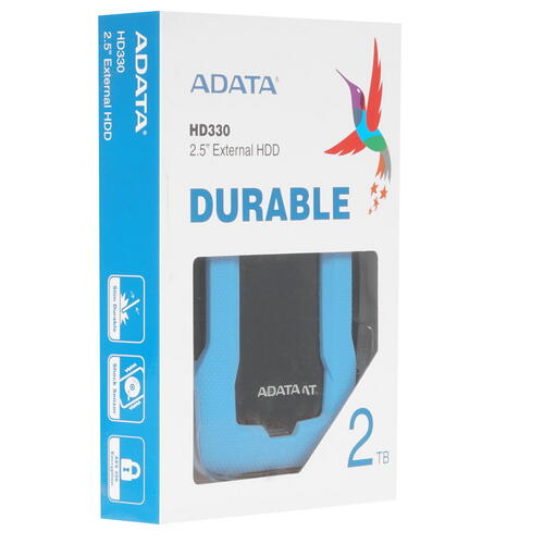 Купить 2 ТБ Внешний HDD ADATA HD330 [AHD330-2TU31-CBL]  1250280. Характеристики, отзывы и цены в Донецке