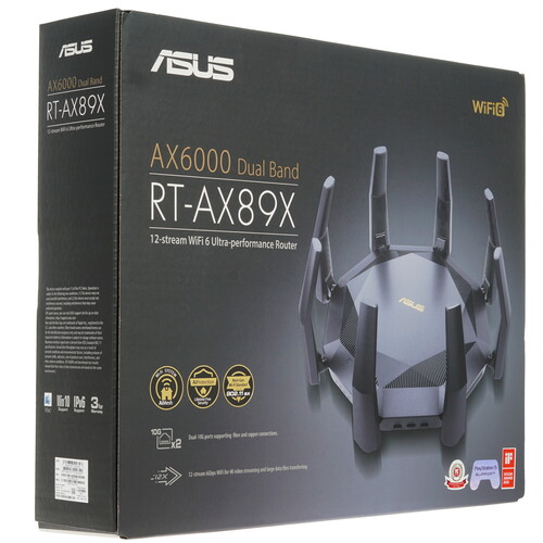 Купить Wi-Fi роутер ASUS RT-AX89X  4759195. Характеристики, отзывы и цены в Донецке