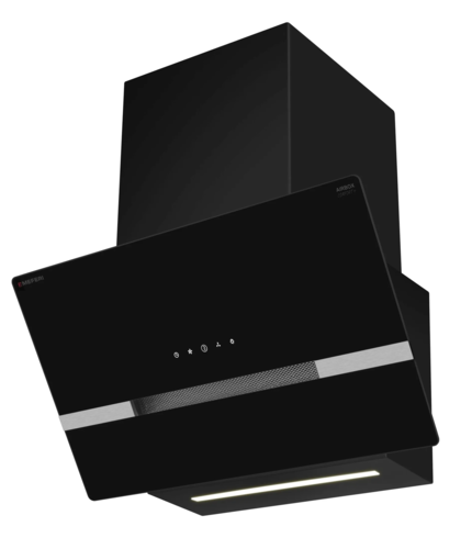 Купить Вытяжка наклонная Meferi AIRBOX60BK COMFORT PLUS черный/черный  9270618. Характеристики, отзывы и цены в Донецке