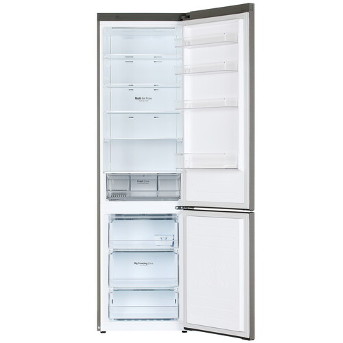 Купить Холодильник с морозильником   LG GA-B509MLSL серый  8157450. Характеристики, отзывы и цены в Донецке