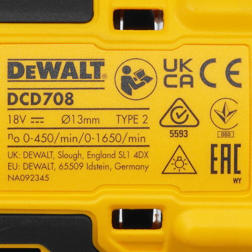 Купить Дрель-шуруповерт DeWalt DCD708P2T-QW XR FLEXVOLТ 18/54V  5440959. Характеристики, отзывы и цены в Донецке