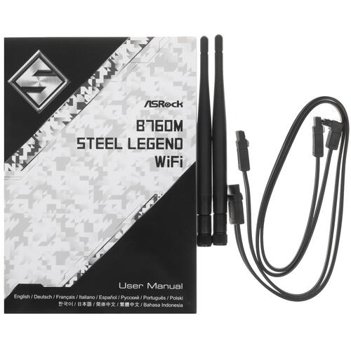 Купить Материнская плата ASRock B760M Steel Legend WiFi  5094818. Характеристики, отзывы и цены в Донецке