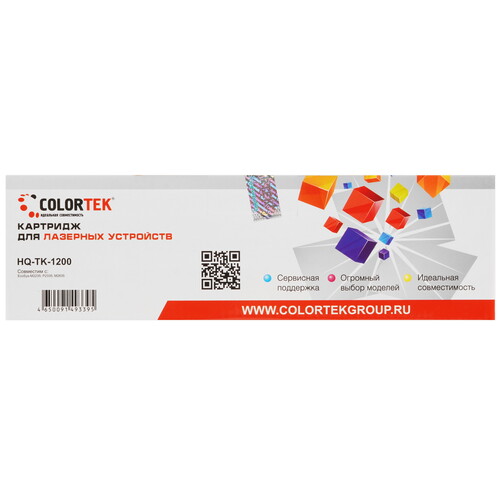 Купить Картридж лазерный Colortek TK-1200 черный  8157631. Характеристики, отзывы и цены в Донецке