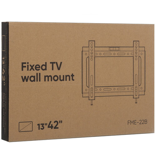 Купить Кронштейн для ТВ ONKRON FME-22B черный  5492774. Характеристики, отзывы и цены в Донецке