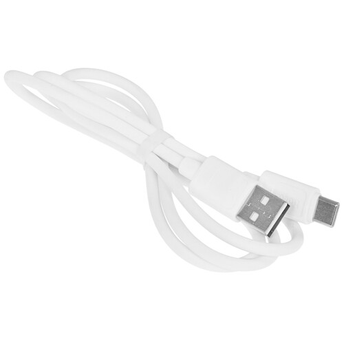 Купить Кабель круглый Hoco USB Type-C - USB 2.0 Type-A белый 1 м  5635351. Характеристики, отзывы и цены в Донецке
