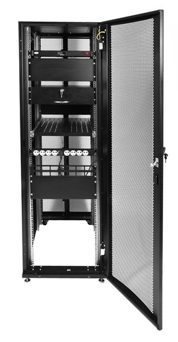 Купить Шкаф коммутационный ЦМО ШТК-СП-42.8.10-48АА-9005  4771461. Характеристики, отзывы и цены в Донецке