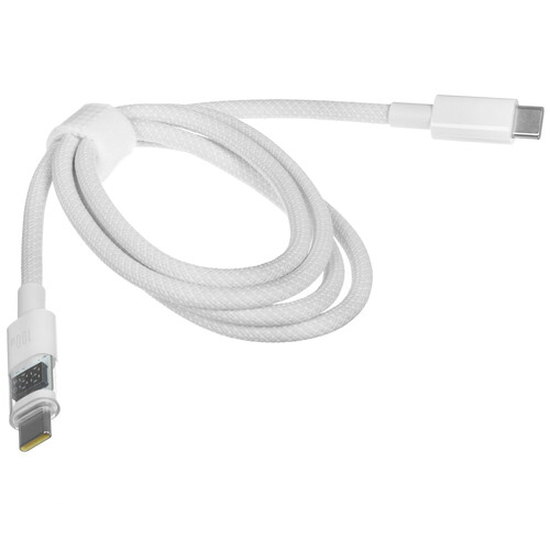 Купить Кабель круглый Baseus USB Type-C - USB Type-C белый 1 м  5627685. Характеристики, отзывы и цены в Донецке