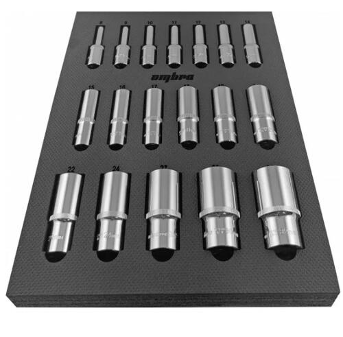 Купить Набор торцевых головок Ombra OMT18STE  9103325. Характеристики, отзывы и цены в Донецке