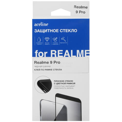 Купить Защитное стекло Aceline для экрана realme 9 5G/ 9 Pro  5061895. Характеристики, отзывы и цены в Донецке