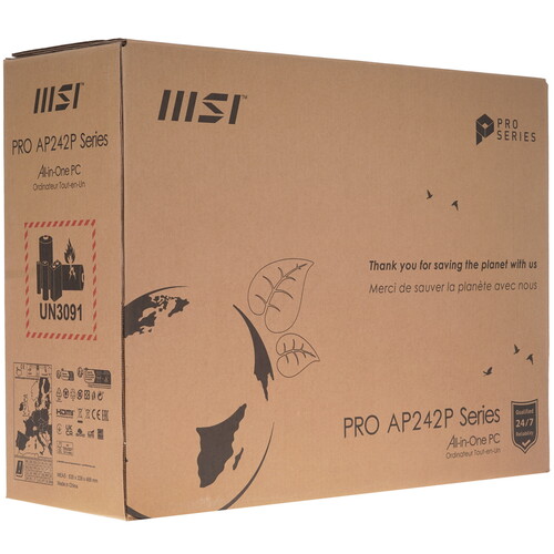Купить 23.8" Моноблок MSI PRO AP242P 14M-685XRU  5489301. Характеристики, отзывы и цены в Донецке