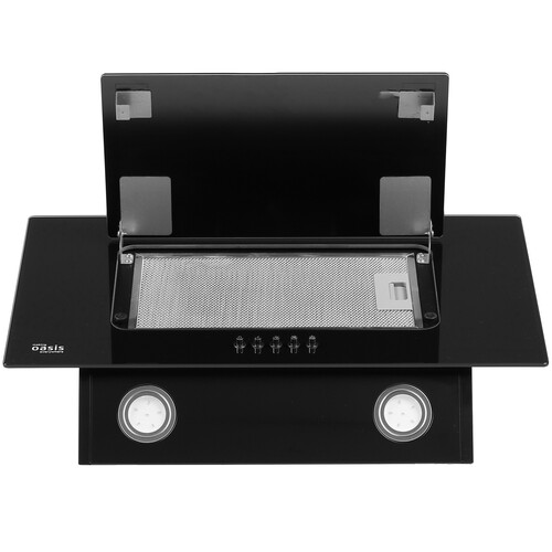 Купить Вытяжка наклонная Oasis ND-60B (A) черный/черный  8166200. Характеристики, отзывы и цены в Донецке