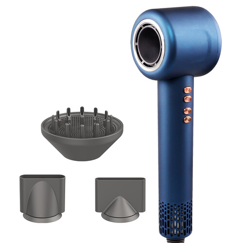 Купить Фен SenCiciMen Super hair dryer X-13 синий/серебристый  9183780. Характеристики, отзывы и цены в Донецке