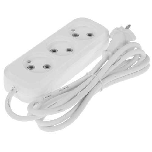 Купить Удлинитель Smartbuy SBE-10-3-02-N белый  9192907. Характеристики, отзывы и цены в Донецке