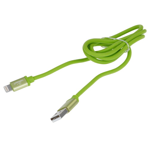 Купить Кабель круглый Cablexpert Lightning 8-pin - USB 2.0 Type-A зеленый 1 м  5485444. Характеристики, отзывы и цены в Донецке