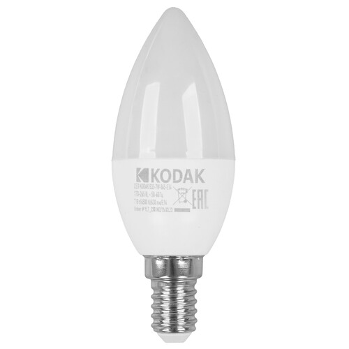 Купить Лампа светодиодная Kodak LED B35-7W-865-E14  5417552. Характеристики, отзывы и цены в Донецке