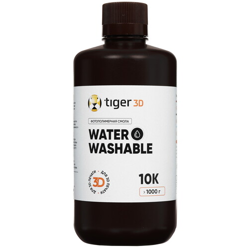 Купить Фотополимерная смола Tiger 3D Water Washable Resin 10K  5622182. Характеристики, отзывы и цены в Донецке