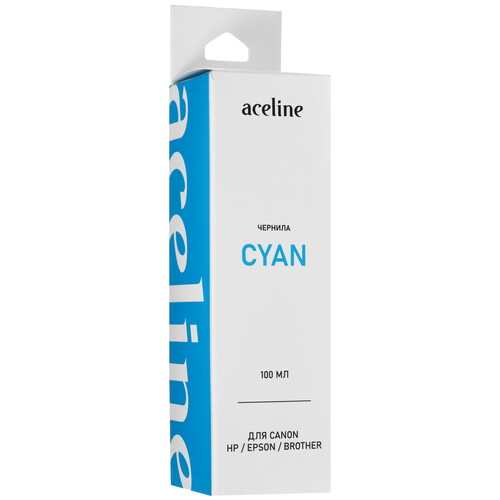 Купить Чернила водорастворимые Aceline CI1-C голубой  9209826. Характеристики, отзывы и цены в Донецке