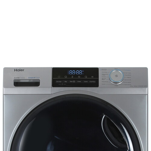 Купить Стирально-сушильная машина Haier HWD80-BP14929S серебристый  9291546. Характеристики, отзывы и цены в Донецке
