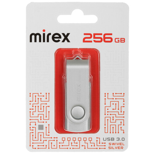Купить Память USB Flash 256 ГБ Mirex SWIVEL [13600-FM3SS256]  5483581. Характеристики, отзывы и цены в Донецке